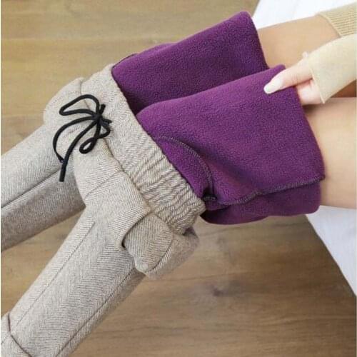 Женские утепленные брюки LAHQLYWN China At AliExpress