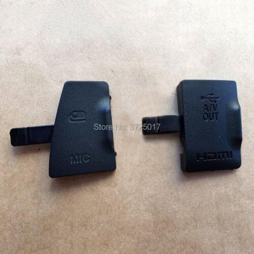 Original HDMI MIC USB Terminal cover lid Rubber for Nikon D3300 DSLR Replacement Unit Repair Parts