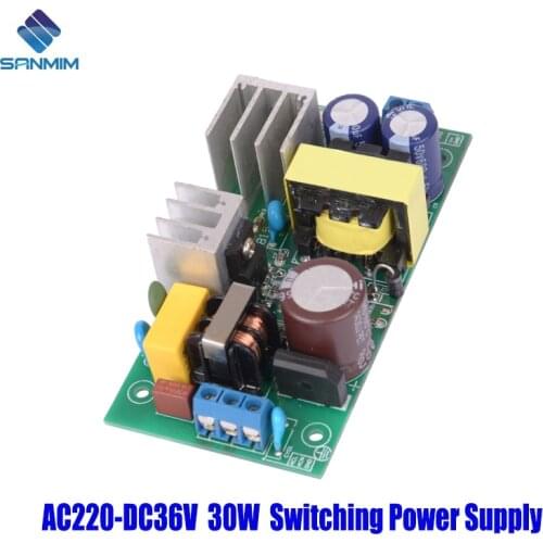 SANMIN AC220V-DC36V 0.85A 30W Power supply Isolated switch power supply module 220 to 36v bare board GPN30E36V