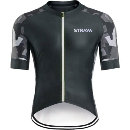 STRAVA ropa ciclismo hombre verano jersey cycling bike shirt ciclismo 2020 Summer MTB Bicycle Wear Breathable cycling jersey
