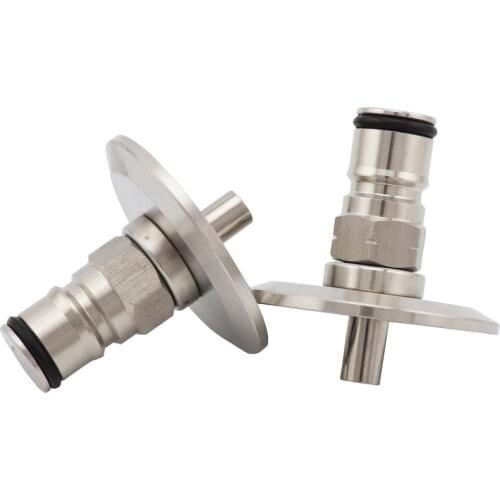 1.5"Tri Clamp to Ball Lock Post, SS304 Sanitary Brewer Fitting, 50.5mm OD ferrule for Home Brew Pressure Fermentatiion