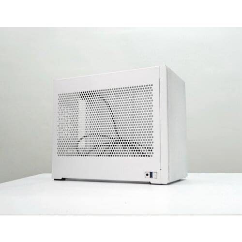 [in stock] LP mATX Mini ATX water cooled small case itx desktop A4 computer 3.5 hard disk SFX