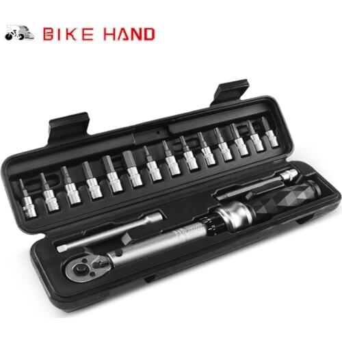 Bike Hand Bicycle Tools 1-25 NM Bike Ratchet Torque Wrench Kit Multifunction Bicycle Repair Tools Hexagon Key Set Cycling Tools