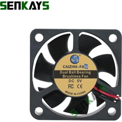 5015 DC 5V 12V 24V Dual Ball Bearing Cooling Fan 50MM 50x50x15mm Computer CPU Cooler Power Supply Fan for 3D Printer XH2.54 2Pin