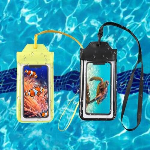 Waterproof Case For Phone Cover Sea Swim Float Bag Underwater Swimming Dry Bag 6.5 Inch Smartphone Sponge Floating Pouch