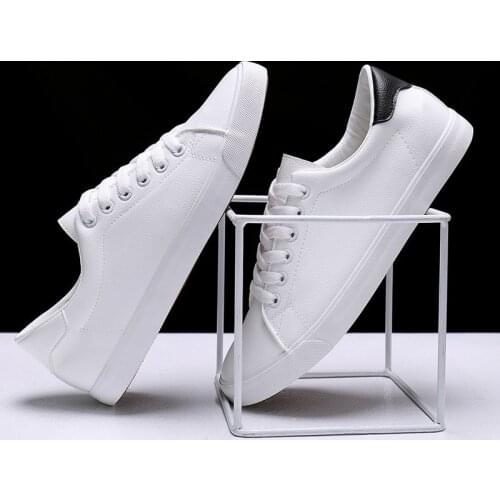 Xishizhaoguang Men's White Sneakers