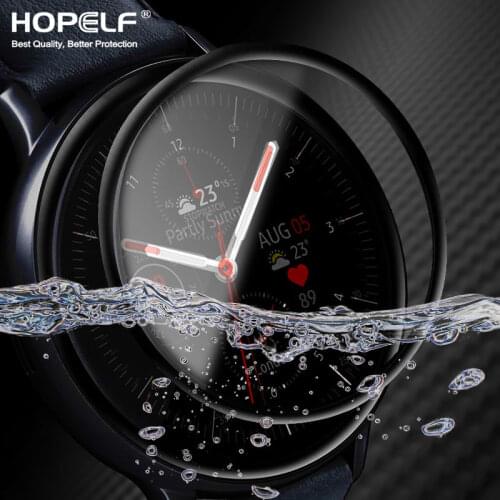 3D HD Tempered Glass for Samsung Galaxy Watch Active 2 40mm 44mm Frontier Screen Protector Glass for Galaxy 2 Active 40mm 44m