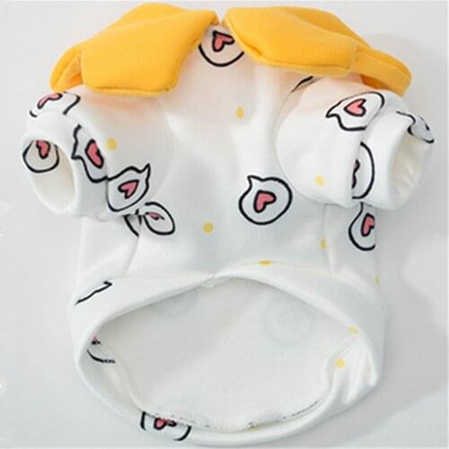 Winter Cat Dog Hoodie Small Dog Clothes Cute Pet Outfits Yorkshire Yorkshike Terrier Pomeranian Schnauzer Costume Dog Clothing