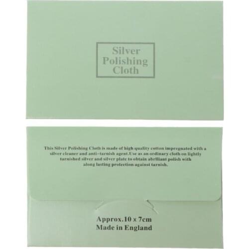 10Pcs Polishing Cloth Jewelry Polishing Silver Gold Clean Tool Jewelry Cleaner