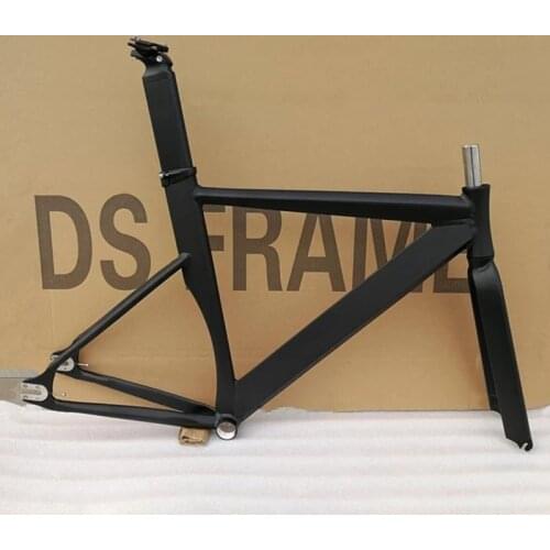 700c 6061 Aluminum Fixed Gear Frame 48/52/56cm Muscle Sensation High Quality Fixie Bike Frameset Include Seat Post Cycling Parts