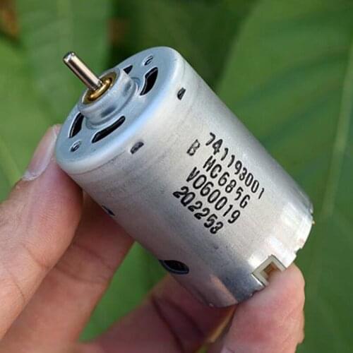 DC12-24V 14800-30000rpm High Speed Powerful Electric Tool 545 DC Motor with Precious Metal Brush, for Vacuum Cleaner