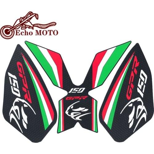 For Apulia GPR150 modified motorcycle fuel tank stickers fish bone stickers decorative stickers GPR125 protective stickers