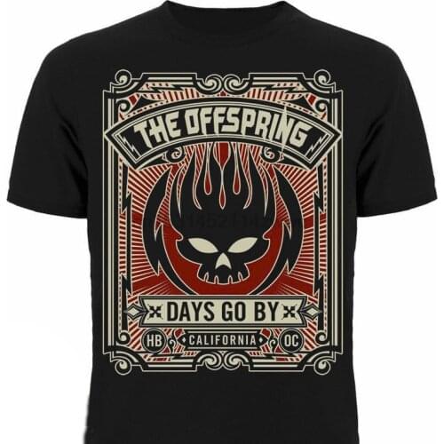 T Shirt Short Sleeve Brand Rock Metal Punk Band The Offspring Days Go By Men' S Women' S Unisex T Shirt 034382