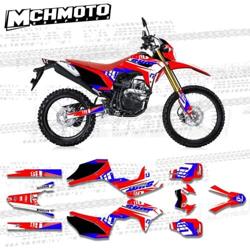 MCHMFG Graphics Kit for Honda CRF150 L 2019 2020 2021 Motocross Decals