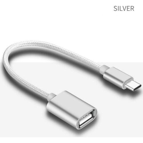 USB 2.0 Type C Male To USB 2.0 A Female OTG Data Cord Adapter Type-C OTG Adapter Cable For Sansumg LG Sony HTC Andriod