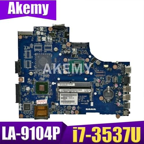 LA-9104P for DELL Inspiron 15 3521 5521 Laptop Motherboard LA-9104P i7-3537U original test 100% work