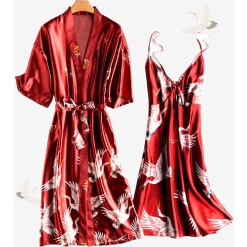 Lingering Warmth Women's Kimono Robes