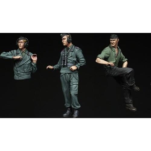 New Unassembled 1/35 ancient man include 3 (NO TANK ) Resin Figure Unpainted Model Kit