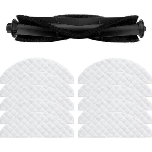 Main Roller Disposable Mops Replacement Parts for Xiaomi Roidmi Eve Plus Robotic Vacuum Cleaner Accessories