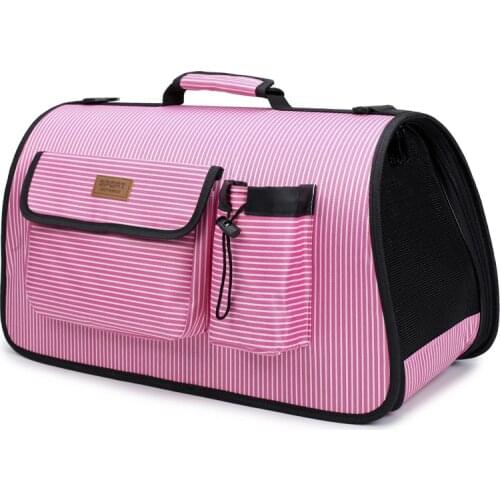 Portable Dog Bag Travel Carrying Bags Breathable Mesh Pet Backpack Outdoor Travel Hiking Puppy Transport Supplies For Dogs Cats