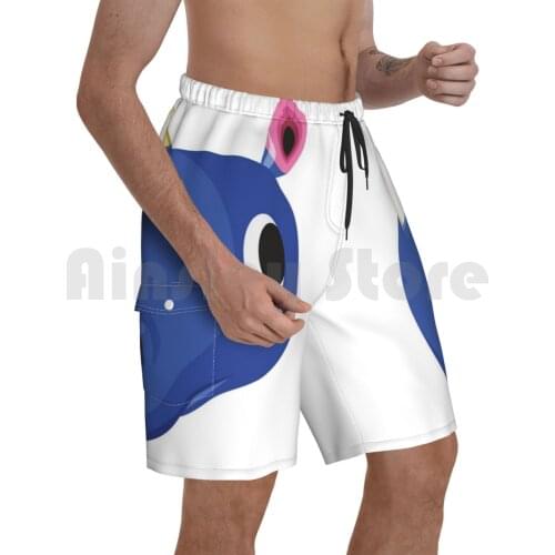 Hornsby Animal Beach Shorts Men Beach Pants Swimwear Hornsby Animal New Horizons New Leaf Wild World