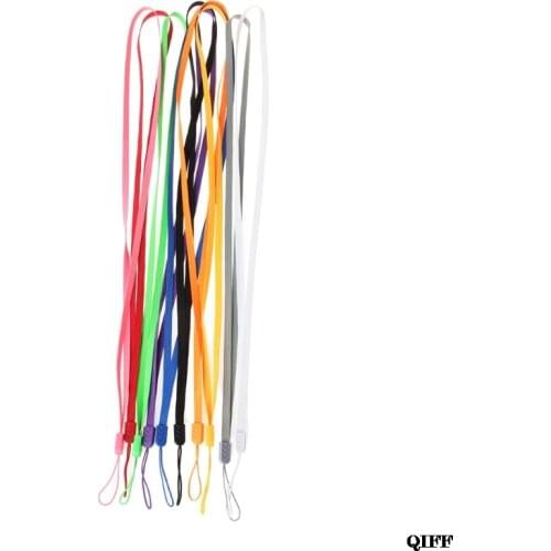 Drop Ship&Wholesale 44cm Long Neck Lanyard Strap Rope For Cell Phone USB Flash Drive Key ID Card Badge APR29
