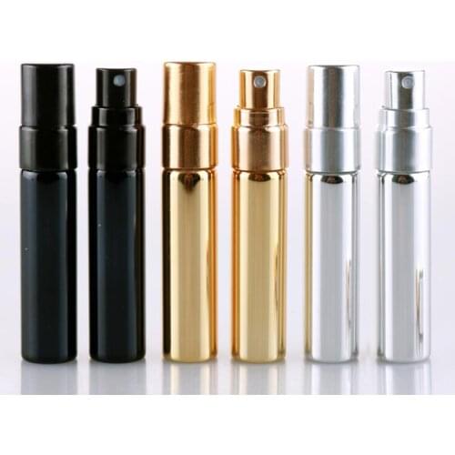 5ML UV Empty Glass Refillable Perfume Bottle Atomizer perfume bottles Spray Fragrance Bottle LX9012