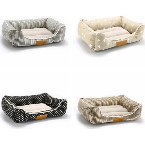 Pet Products Dog Bed Sofa For Small Medium Large Dogs Cats Winter Pet Dog Bed House Mats Bench Pet Kennel Sofa Durable Puppy Bed