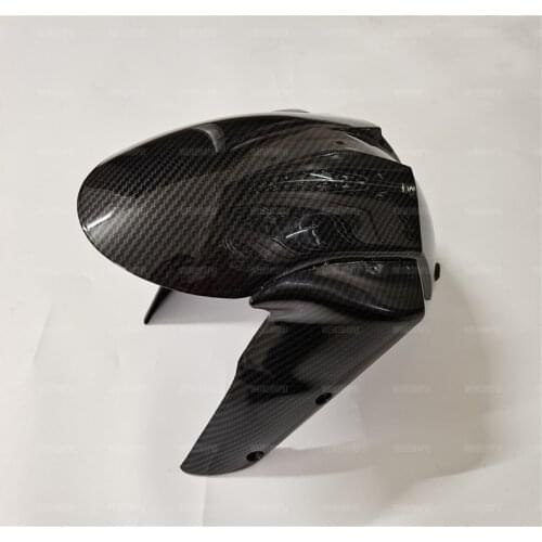 Carbon Fiber Painted Fairing Front Fender Mudguard Panel Fit For Kawasaki Ninja ZX600 ZX636 ZX6R ZX6RR 2005 2006 2007 2008
