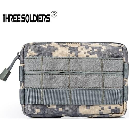 Outdoor Tactical Molle Pouch Military Camouflage Wash Pocket for Camping Hiking Phone Keys Holder Sports Waist Bag