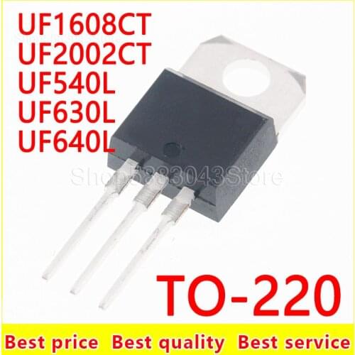 10piece)100% New UF1608CT UF2002CT UF540L UF630L UF640L TO-220 Chipset