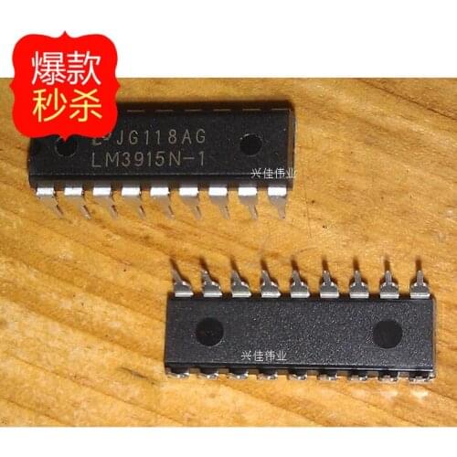 10PCS New LM3915N-1 LED bar graph display driver DIP18 package