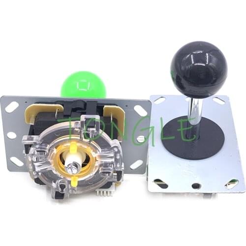 2 PCS Copy Sanwa Quality 5Pin 8way Stick Joystick Multi Color Happ Ball For Arcade Game Machine PC MAME Pandora Box Console