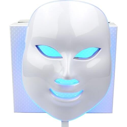 7 Colors Light LED Facial Mask Skin Rejuvenation LED Phototherapy Face Care Beauty Anti Aging Whitening Wrinkle Removal Mask