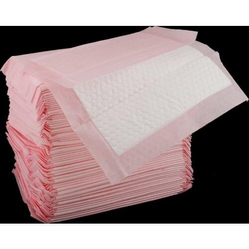 70x Adult Urinary Incontinence Disposable Bed Underpads 33x25cm Pink