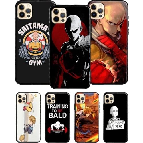 One Punch Man Case For iPhone SE 2020 X XR XS Max 8 7 Plus 12 Pro Max Case For iPhone 11 Pro Max 12 mini
