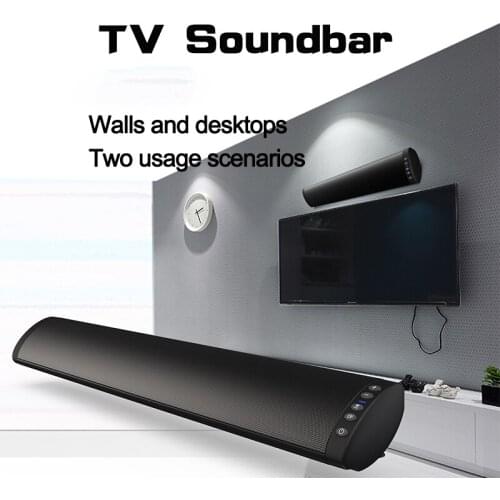 Bluetooth soundbar speakers computer wired and wireless bluetooth speakers Home Theater TV sound bar with Remote Control