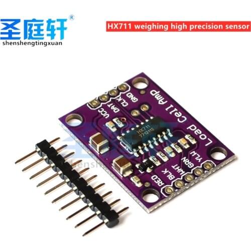 HX711 weighing sensor, 24 bit A / D conversion adapter, load cell amplifier board, weight sensors