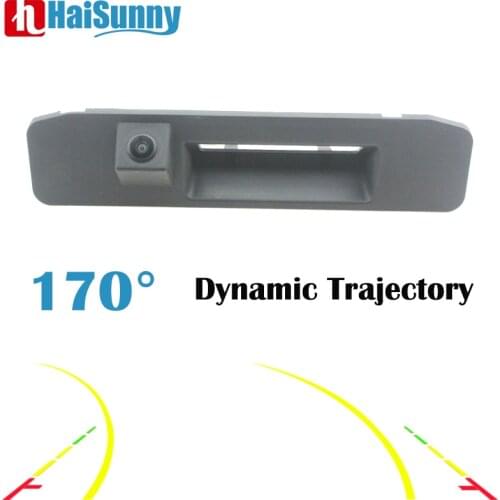 170 Degree HD Rear View Reverse Backup Vehicle Camera For Mercedes Benz A-Class W176 A180 A200 A260 GLC X253 W166 Car Trajectory