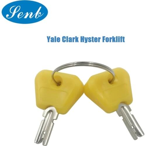 Key For Forklift Hyster 379902 Anti Restart 2 Keys 2035830 1492154 2368655 For Clark Forklift
