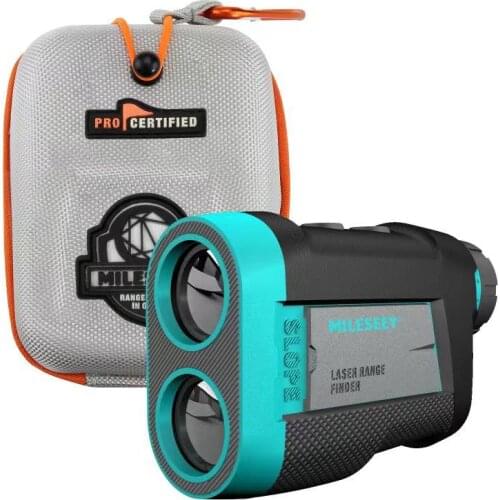 Mileseey PF260 Golf Laser Rangefinder 650 yard Slope Adjusted Mode Laser Distance Meter telescope Rangefinder for Hunting