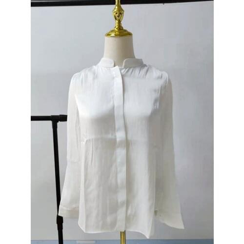 RUANDAI Womens White Shirts