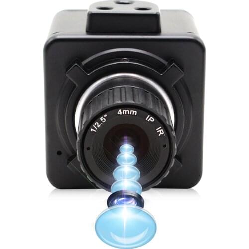 4K Sony IMX415 USB Camera High frame rate 3840x2160 Mjpeg 30fps Plug and Play PC Webcam USB Video Camera with 4/6/8mm CS lens