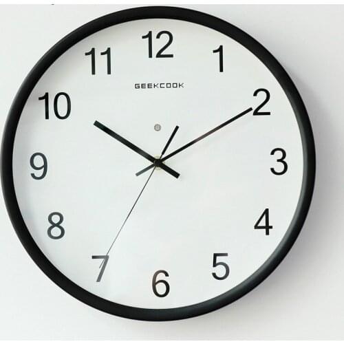 Luminous Wall Clock Large Number Hanging Clocks Quiet Dark Glowing Wall Clocks Modern LED Watches Decoration For Living Room