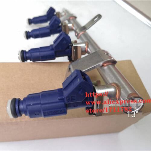 Fuel Rail Injector Assembly For Chery New A3 M11 J3 Tiggo 3 Arrizo 7 Injection Rail E4G16-1121010