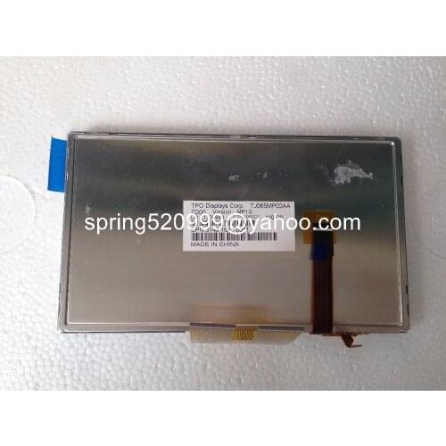 TPO 6.5 inch display TJ065MP02AA LCD monitor with touch switch touch screen for car radio audio navigation monitors