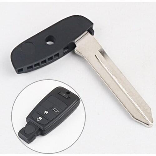DAKATU Emergency Smart Remote Key Blade For Fiat Viaggio Wyatt Replacement Spare key blade
