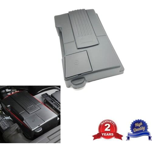 Engine Battery Protection Cover For Skoda Karoq Kodiaq Octavia Battery Dust Cover Waterproof Protective Shell