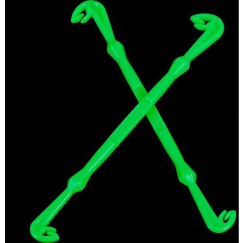 2PCs Hook Loop Tyer & Disgorger Tool Fly Fishing Hook Fishing Tackle Boxes Tie Fast Nail Knot Tying Tool