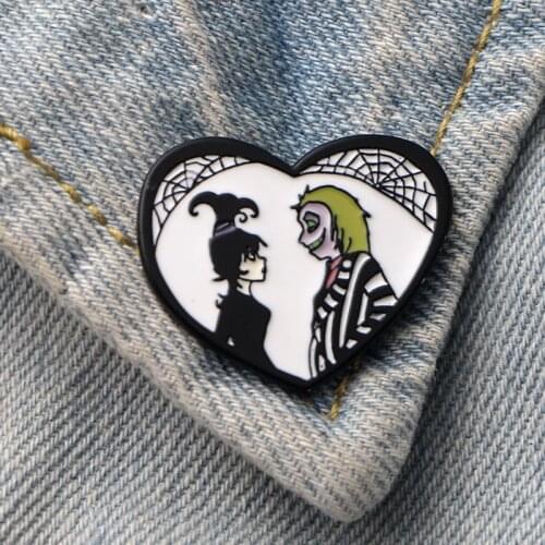 DMLSKY Brooch Cartoon Enamel Pins For Women Men Backpack Pins Personality Kids Pin Charm Jewelry M3312